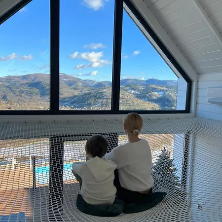 Under Sky - з теплим басейном ,чаном-джакузі, панорамною ванною та Playstation 5 Holiday home *